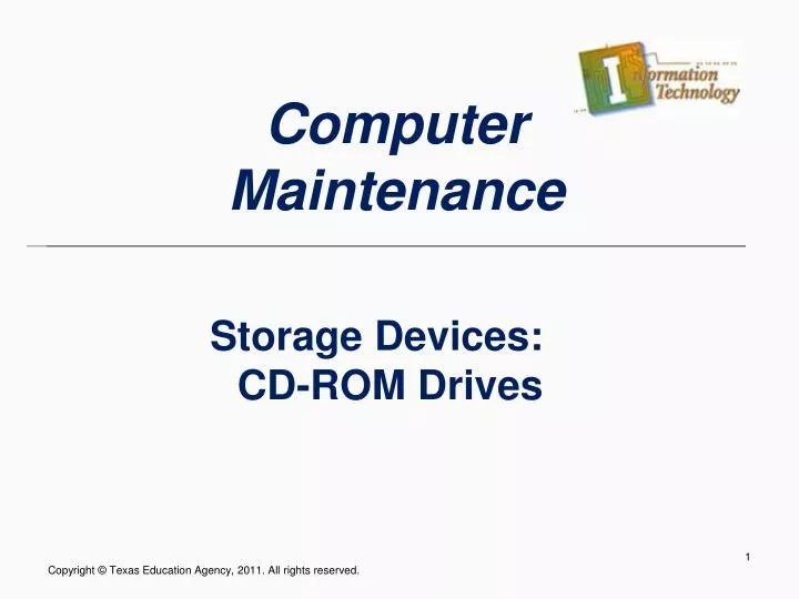 storage devices cd rom drives