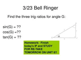 3/23 Bell Ringer