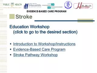 Education Workshop (click to go to the desired section) Introduction to Workshop/Instructions