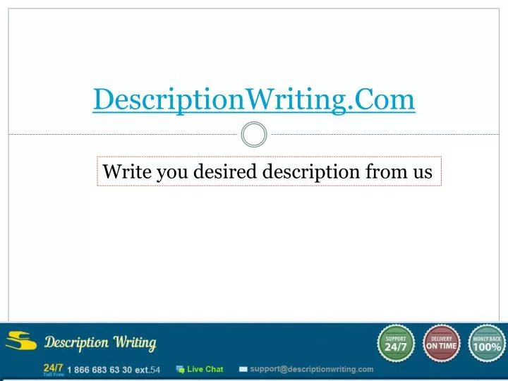 descriptionwriting com