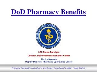 DoD Pharmacy Benefits