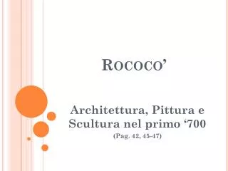rococo