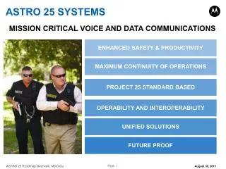 ASTRO 25 SYSTEMS
