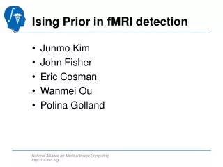 Ising Prior in fMRI detection