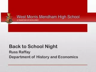 Back to School Night