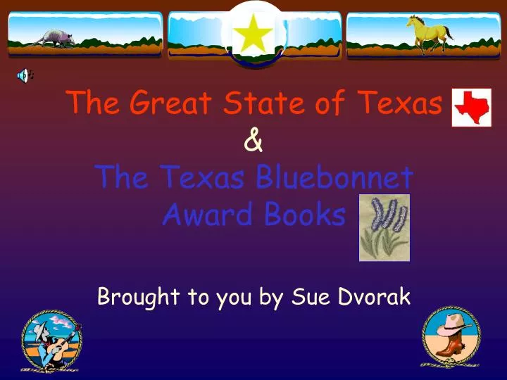 the great state of texas the texas bluebonnet award books