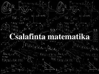 csalafinta matematika