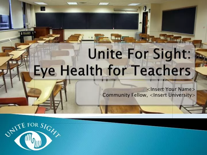 unite for sight eye health for teachers