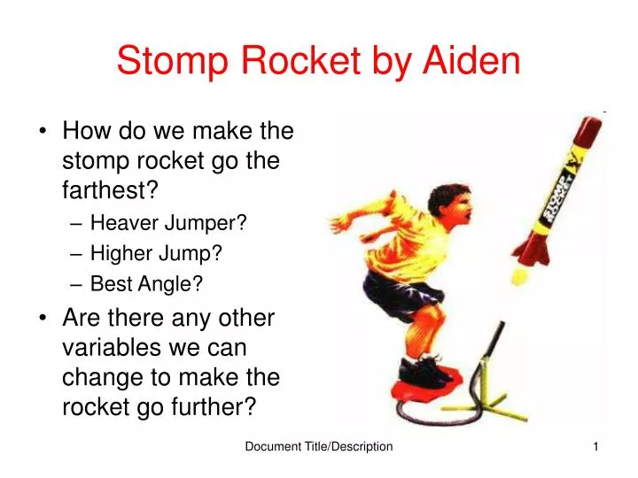 stomp rocket by aiden
