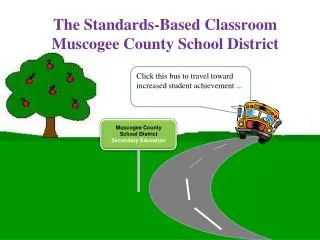 The Standards-Based Classroom Muscogee County School District