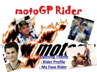 motoGP Rider