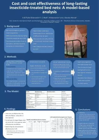 Bed nets are integral to national malaria programmes.