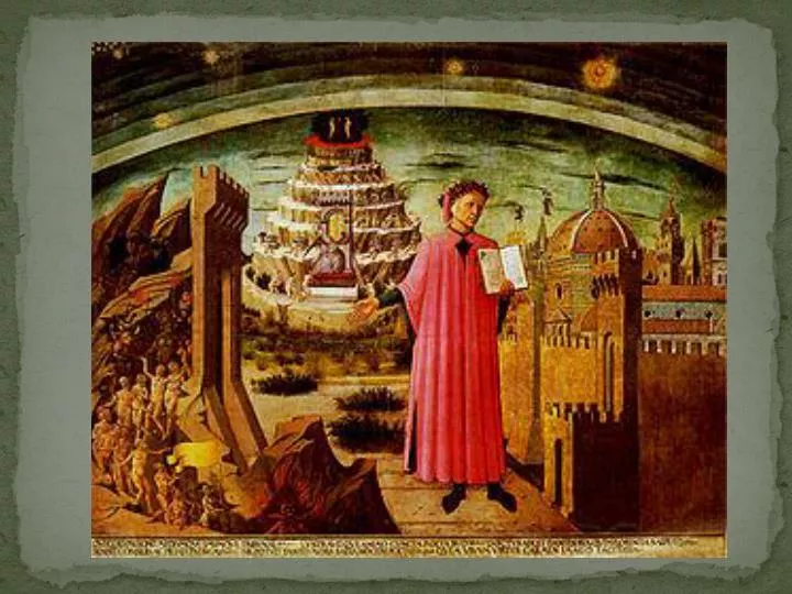 PPT Dante Alighieri 1265 1321 PowerPoint Presentation free