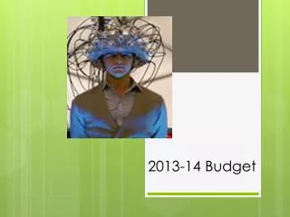 2013-14 Budget