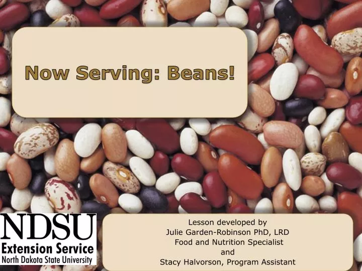 now serving beans