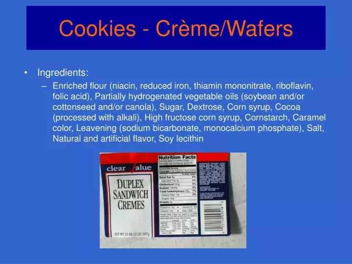 cookies cr me wafers