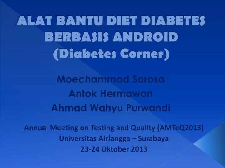 alat bantu diet diabetes berbasis android diabetes corner