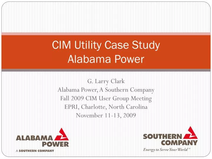 cim utility case study alabama power