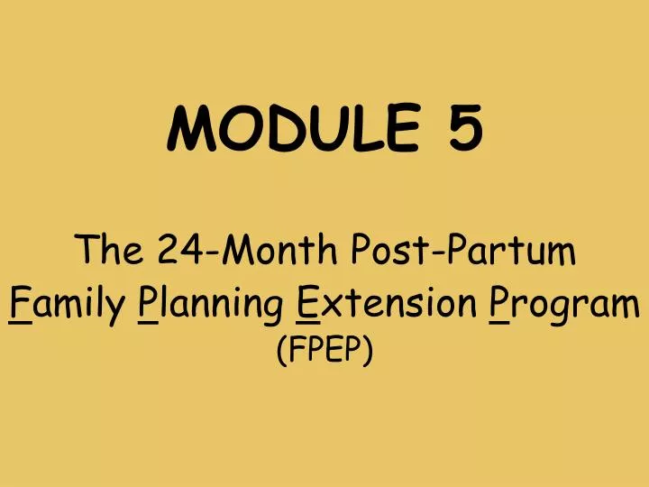 module 5