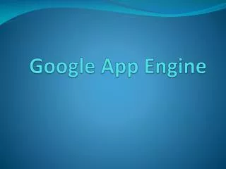 google app engine