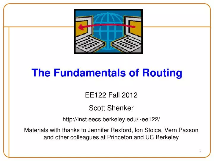 the fundamentals of routing
