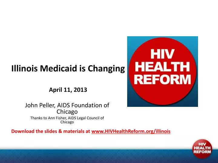 illinois medicaid is changing april 11 2013
