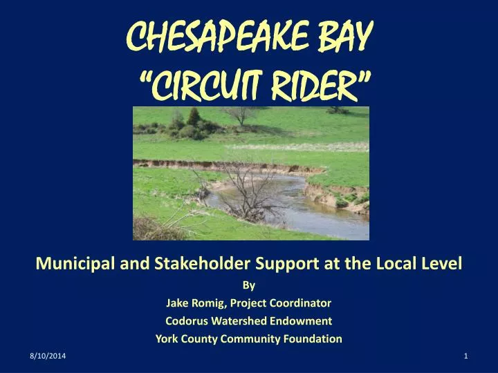 chesapeake bay circuit rider