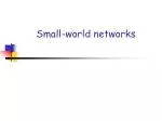 Small-world networks