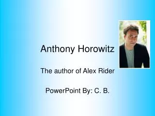 Anthony Horowitz