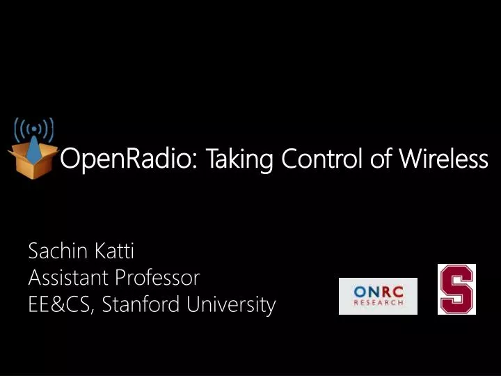 openradio taking control of wireless