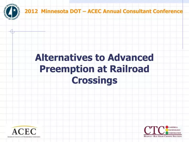 2012 minnesota dot acec annual consultant conference