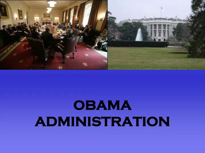 obama administration