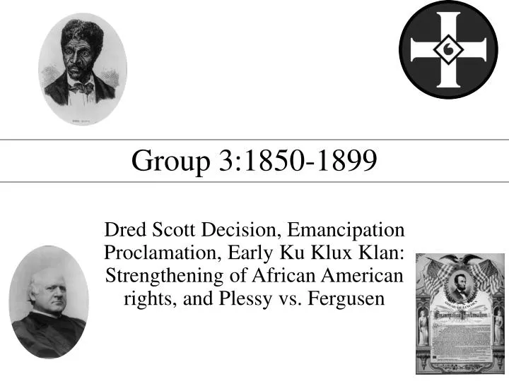 group 3 1850 1899