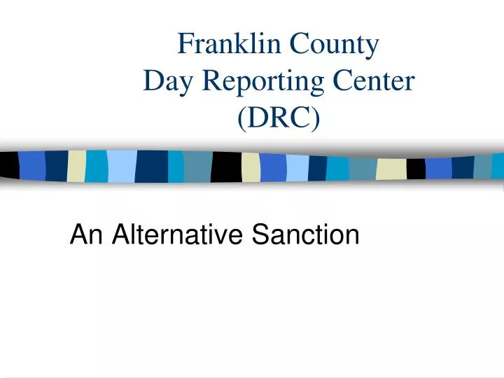 franklin county day reporting center drc