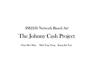 SM2236 Network Based Art