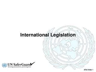 International Legislation