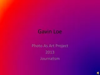 Gavin Loe
