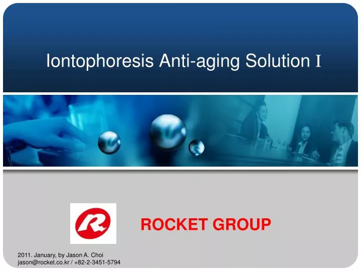 iontophoresis anti aging solution i