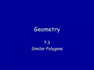 Geometry