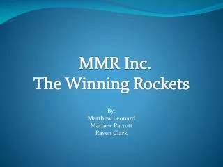 The Winning Rockets