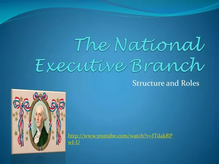 the national executive branch