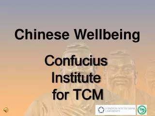 Confucius Institute for TCM