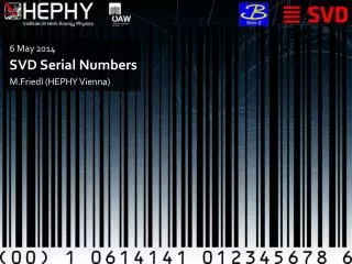 SVD Serial Numbers