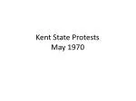 Kent State Protests May 1970