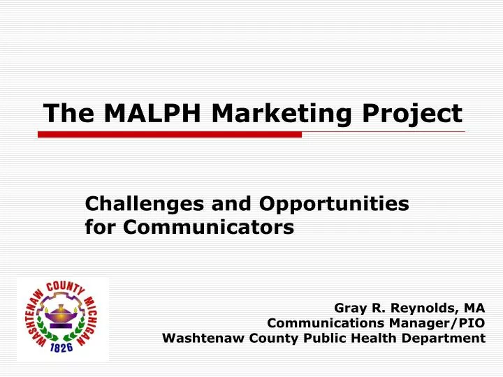 the malph marketing project