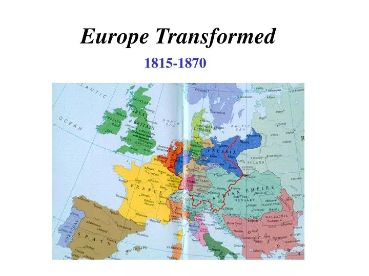 europe transformed