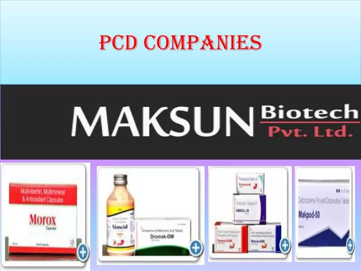 pcd companies