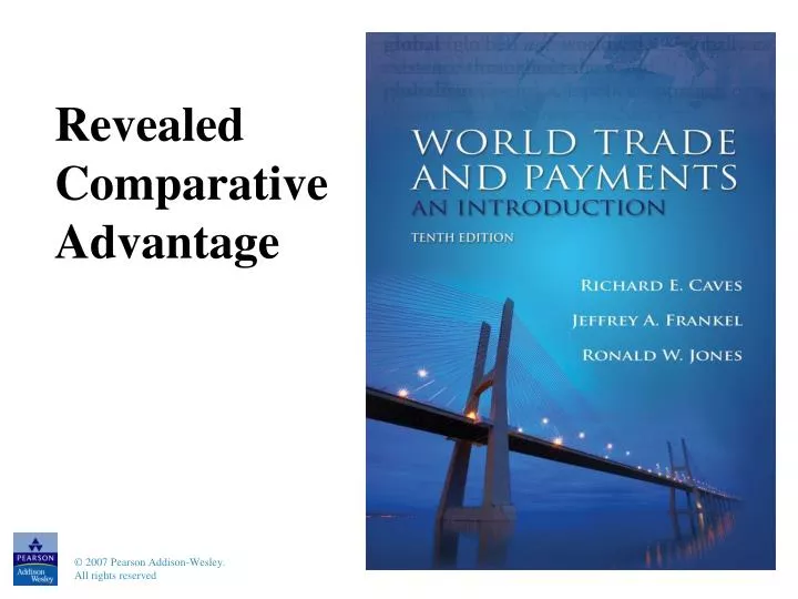 revealed comparative advantage