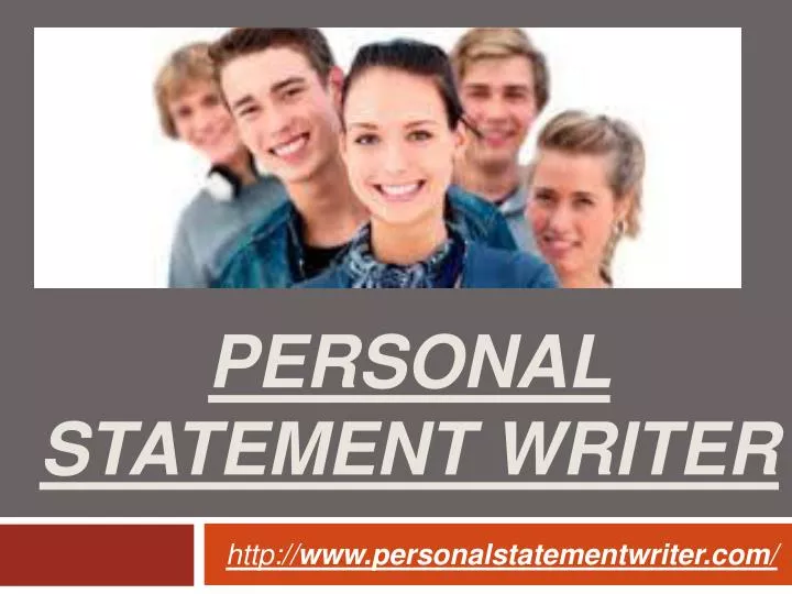 personal statement writer