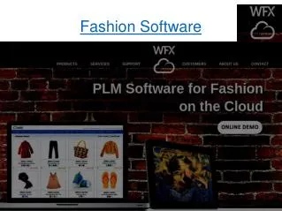 Fashion software